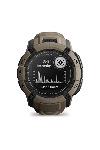 Genel Markalar Instinct 2X Solar Tactical Edition 50mm Coyote Tan Akıllı Saat