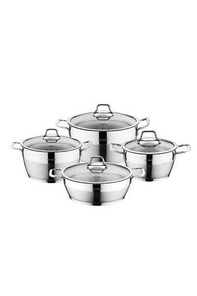 Schafer 8 Piece Waltz Cookware Set