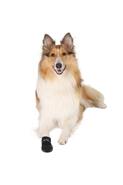 Trixie Neoprene Dog Booties - 2 Pieces m Black 476123