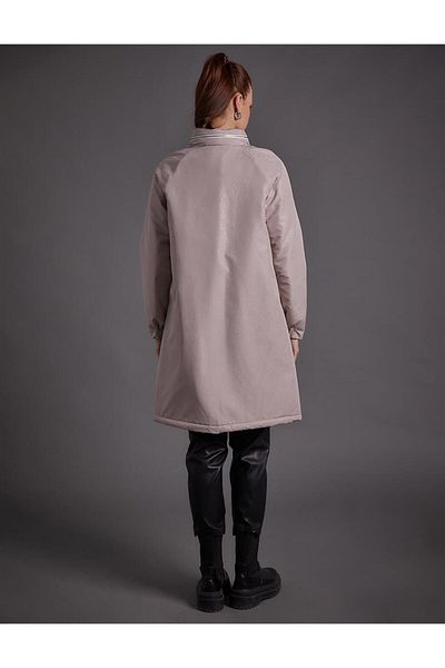Kayra Mesh Concealable Hooded Cap Clay