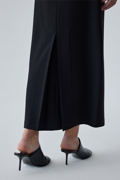 Suud Collection Black Mina Maxi Skirt