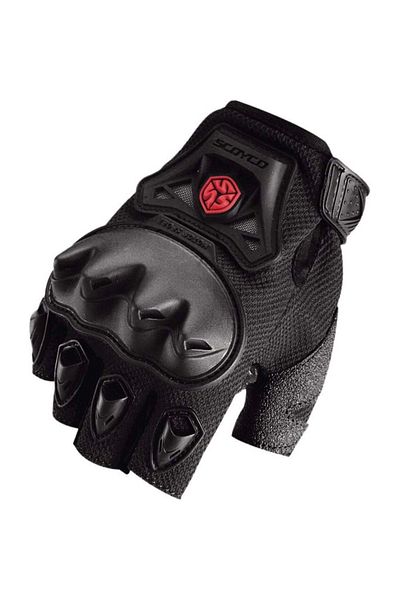 Scoyco Mc29d Half Gloves Black