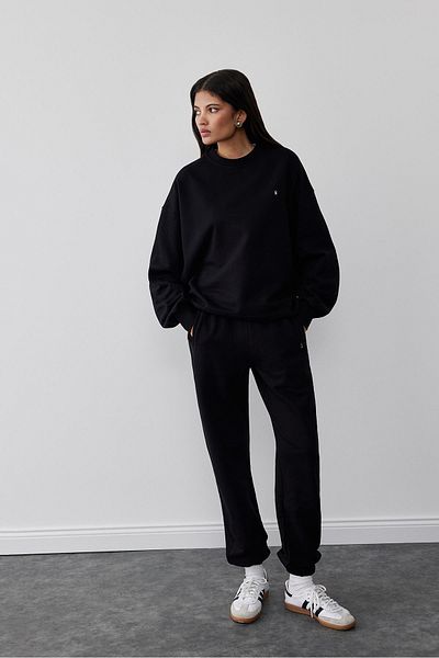 Suud Collection Černé kalhoty Darcy Jogger