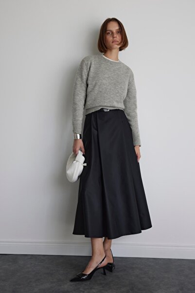 Suud Collection Black Ball Volume hosszú szoknya