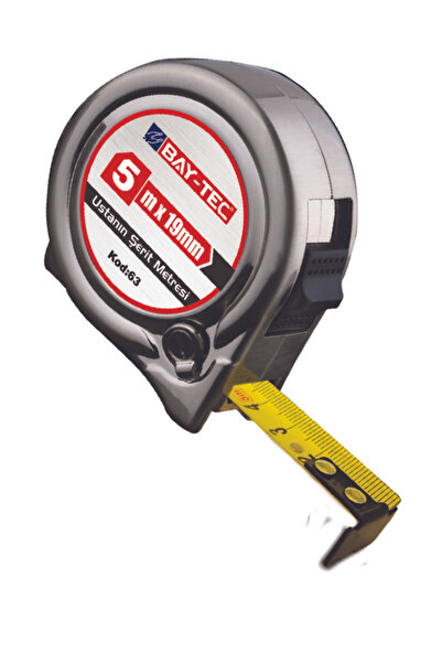 Baytec BAY-TEC ŞERİT METRE KROM 5 X 19mm