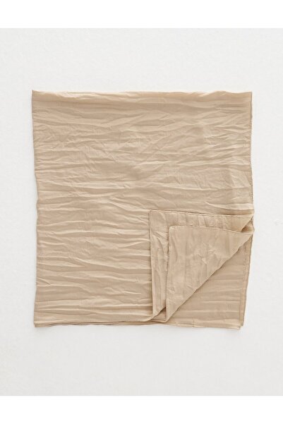 Kayra Soft Krash Eşarp Kum