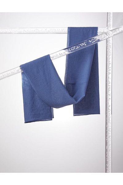 Kayra Imported Wrapped Shawl Indigo