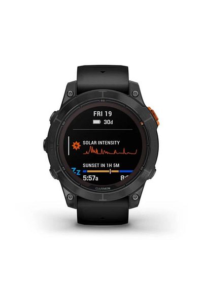 Garmin GARMIN FENIX 7 PRO - SOLAR EDITION- SLATE GRAY WITH BLACK BAND