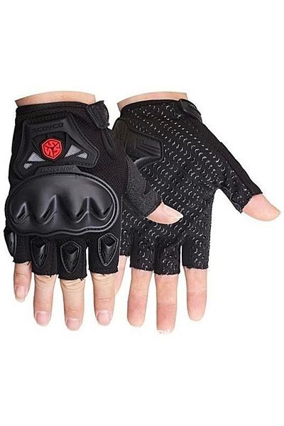Scoyco Mc29d Half Gloves Black