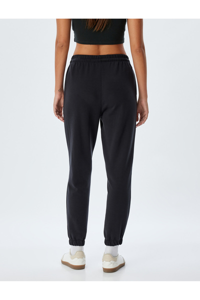 Koton Jogger Eşofman Altı Cepli Beli Bağlamalı