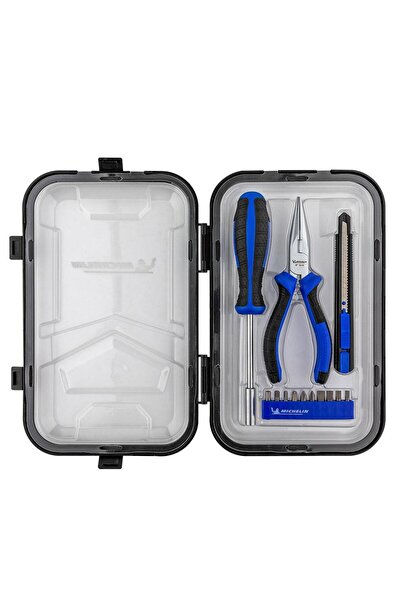 Michelin MC33320 13 Parça CR-V Kargaburnu + Maket Bıçağı Bits Tornavida Seti