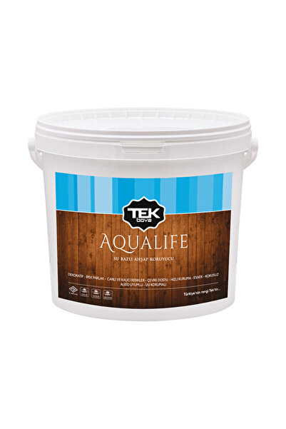 TEK BOYA TEK AQUALIFE SU BAZLI AHŞAP KORUYUCU RENKSİZ 15Lt