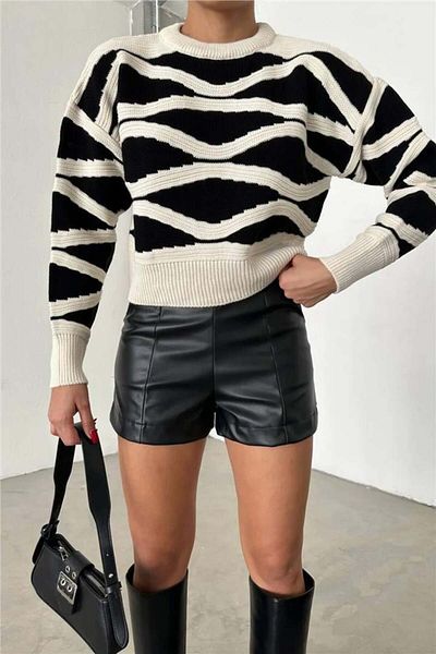 Fashion Friends Stone Patterned Sweater
