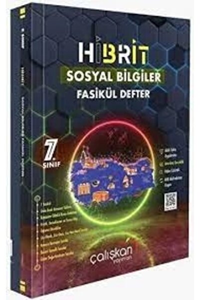 Çalışkan Yayınları 7.sınıf Sosyal Bilgiler Hibrit Fasikül Defter