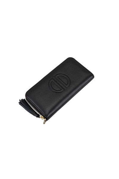 Desa Kathleen Black Women's Leather Wallet