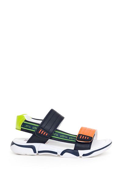 U.S. Polo Assn. Boy's Orange Sandals 50266831 -Vr051