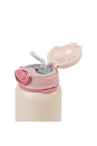 DILLER Vagonlife Tongues Steel Flask with Straw - D8946 420ml