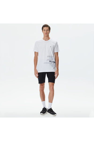 Nautica Erkek Siyah Standart Fit Şort