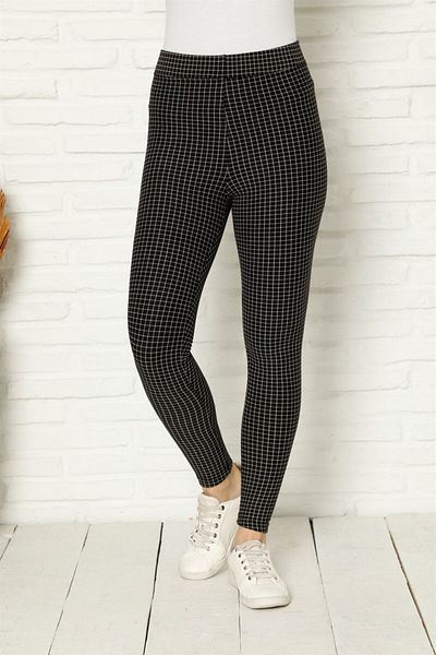 Akbeniz Colanți din bumbac pieptănat Lycra 5883