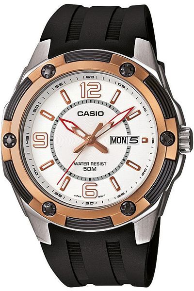 Casio Mtp-1327 Original Silicone Watch Band Strap