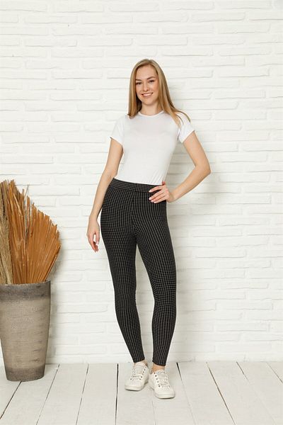 Akbeniz Colanți din bumbac pieptănat Lycra 5883