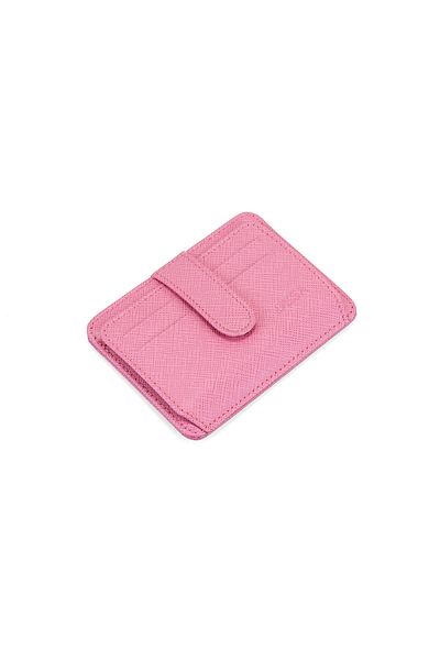 Desa Suport pentru carduri din piele pentru femei Lenora Pink