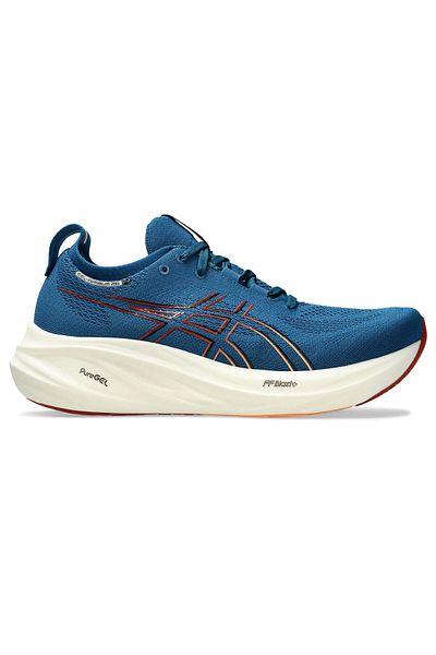 Asics حذاء الجري Gel-nimbus 26 للرجال باللون الأزرق 1011b794-404