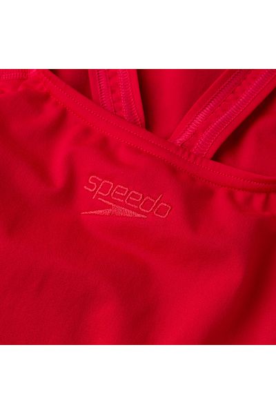 SPEEDO Women's Red Eco End Medalist Swimsuit