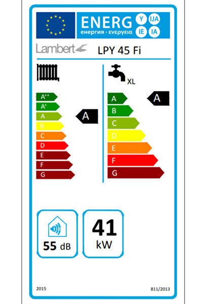 Lambert (Baymak) Lpy 45/45 Kw (38.000 Kcal) Tam Yoğuşmalı Kombi