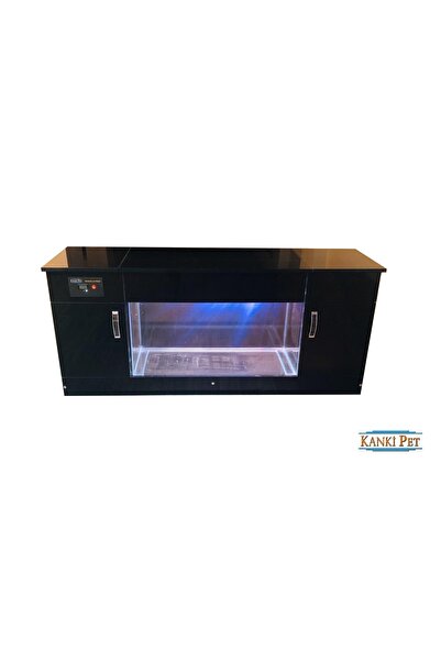 Kanki Pet Akvaryum TV Ünitesi Led Dizayn KP160TVHGL01 160 Cm