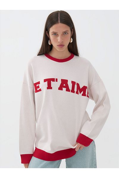 Nocturne Knitwear Patterned Logo