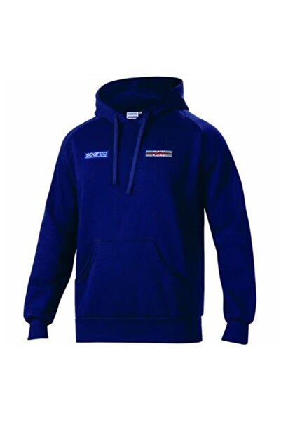 Sparco Martini Racing Bıg Strıpes Hoodıe Lacivert L Beden