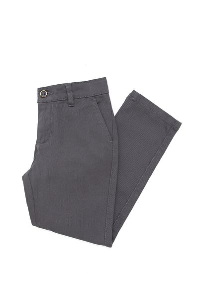 U.S. Polo Assn. Boy's Anthracite Canvas Pants 50293620 -Vr006