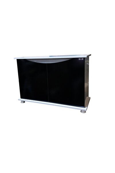 Kanki Pet Akvaryum Sehpası 100 Cm MDF KP1004025SY Flex Siyah Kapaklı 100x40x69 cm