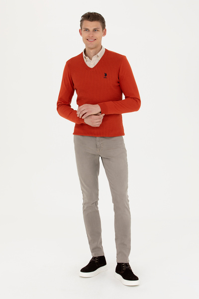 U.S. Polo Assn. Men's Tile Basic Sweater 50268937 -Vr031