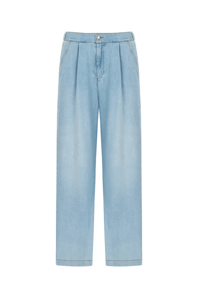 Nocturne Pleated Jean Trousers