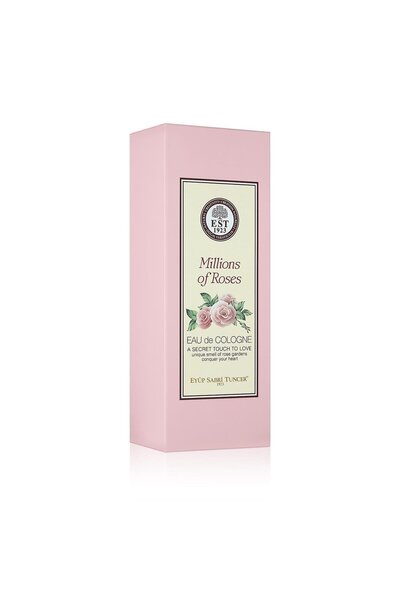 Eyüp Sabri Tuncer Millions of Roses 150 ml Eau De Cologne - Glass Bottle