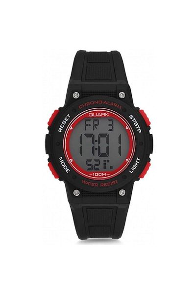 Quark Qu-14059a-01 Digital Children's Wristwatch with Cord Gift