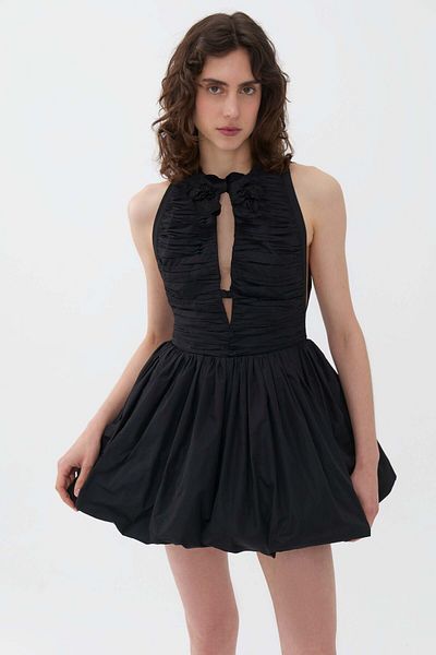 Nocturne Mini Low-cut Dress