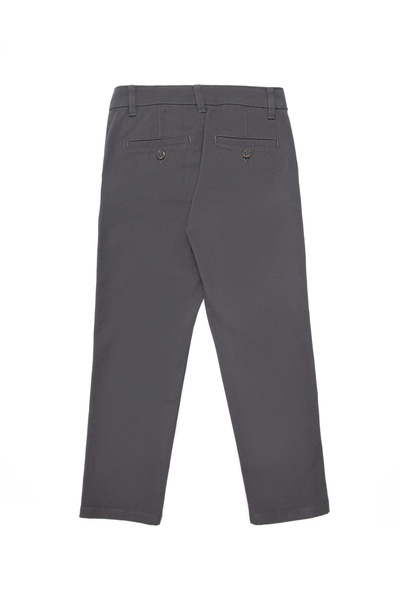 U.S. Polo Assn. Erkek Çocuk Antrasit Kanvas Pantolon 50293620-VR006