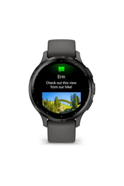 Garmin Venu 3s Slate Gri Kayışlı