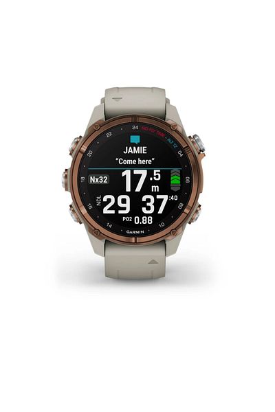 Garmin GARMIN DESCENT MK3I - 43 MM BRONZE PVD TITANIUM WITH FRENCH GREY