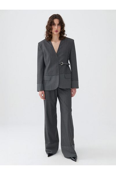Nocturne Padded Striped Jacket