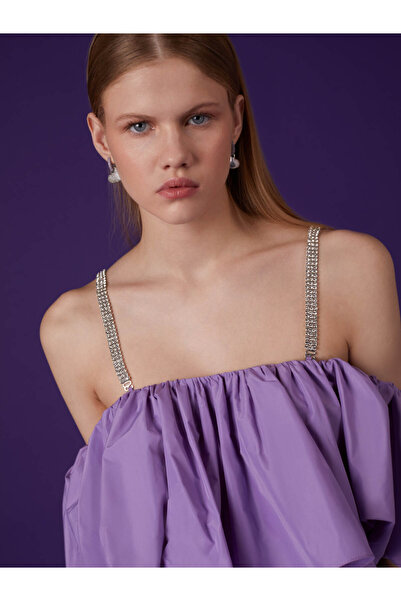 Nocturne Stone Strap Mini Dress