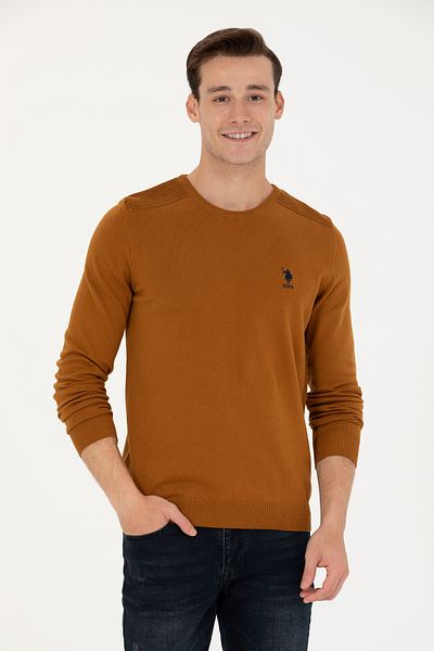 U.S. Polo Assn. Men's Coconut Basic Sweater 50269003 -Vr153