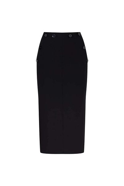 Nocturne Pocket Button Detailed Skirt