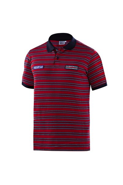Sparco Martini Racing Polo Sportline Red Size S