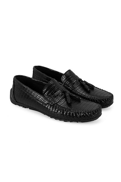 Desa Loafer din piele pentru bărbați Grady Black