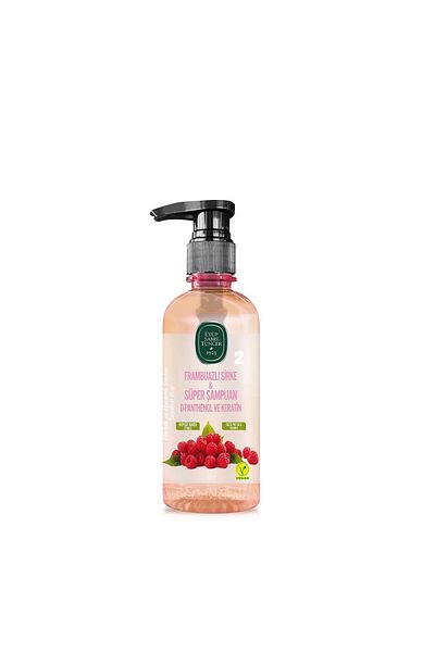 Eyüp Sabri Tuncer Travel Size Raspberry Vinegar and Super Shampoo 100 ml