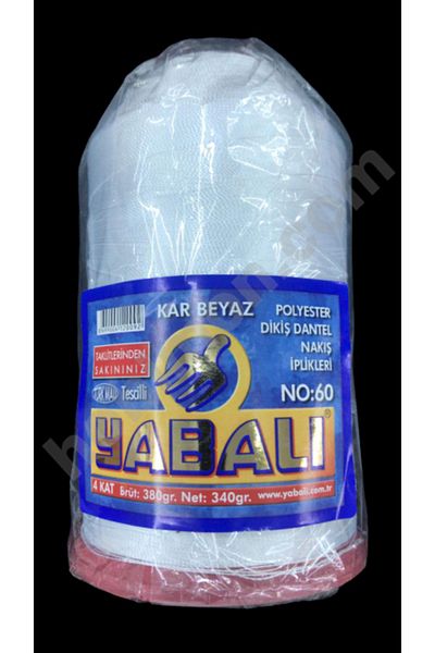 Yabalı 60 Νο 380 gr Πολυεστερικό Σχοινί - Χιόνι Λευκό